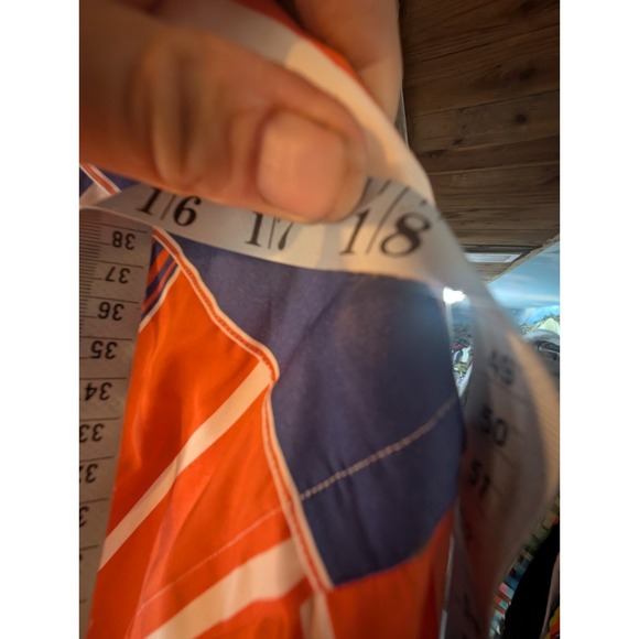 Vintage Polo Ralph Lauren Estate Shirt!   XXL  Orange Striped - Picture 6 of 8